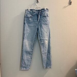 American Eagle Outfitters Airflex+ Light Blue Denim Jeans